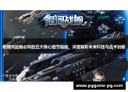 新银河战舰必知的五大核心细节揭晓，深度解析未来科技与战术创新